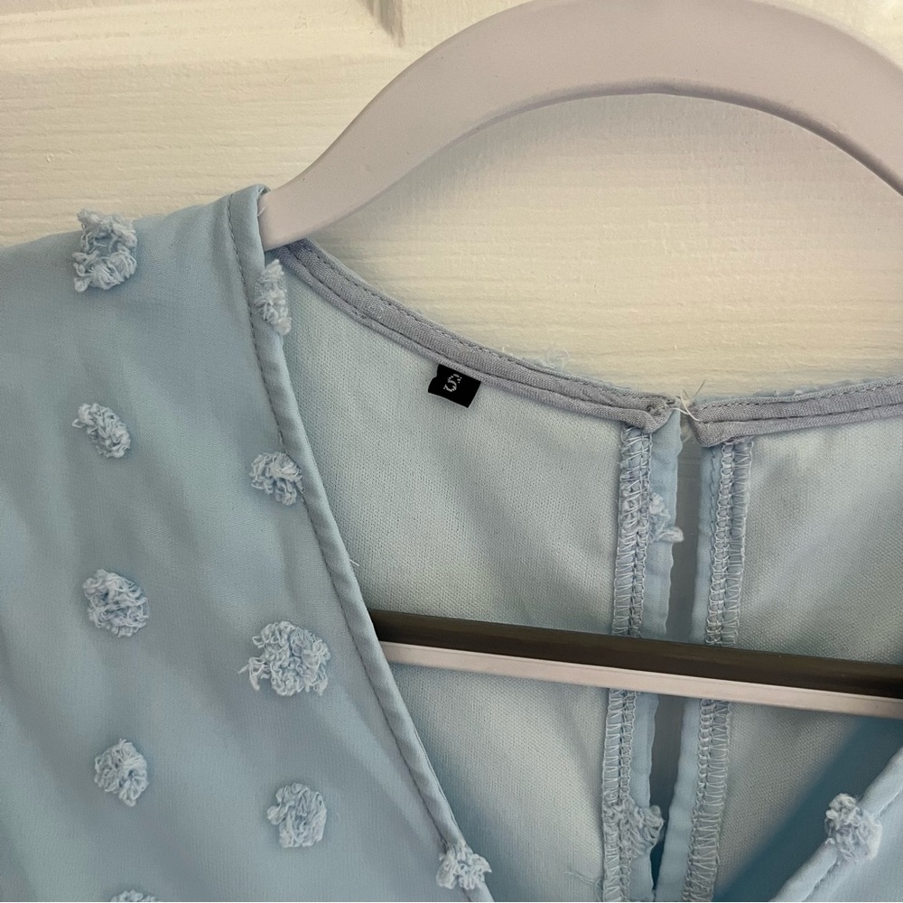 Light Blue Romper - Picture 5 of 8